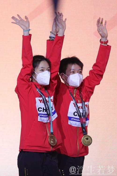 陈艺文携手昌雅妮勇夺女子双人3米板冠军 陈艺文携手昌雅妮勇夺女子双人3米板冠军